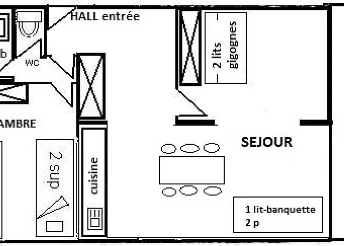 Appartement Résidence L'everest - 3 Pièces Pour 8 Personnes 784 La Plagne